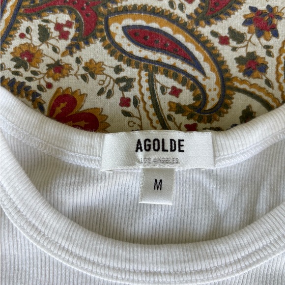 Agolde Rianne Ribbed Bodysuit - Picture 6 of 9